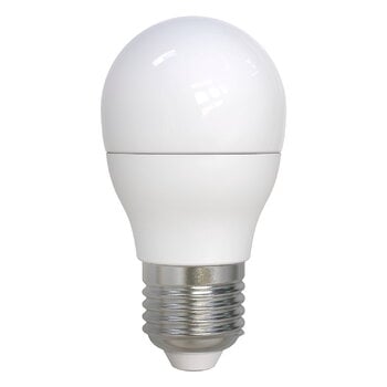 Airam SmartHome WiFi LED bulb P45, E27 5W 470lm 2700-6500K, opal