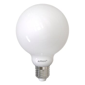 Airam SmartHome WiFi LED lamppu G95, E27 7W 806lm 2700-6500K, opaali