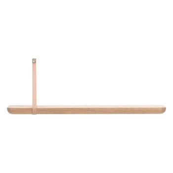 Tapio Anttila Collection Renki L shelf, oak -  recycled leather