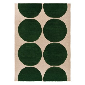 Wool rugs, Isot Kivet rug, green, Green