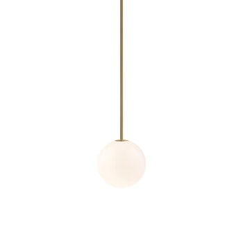 Pendant lamps, Brass Architectural Collection pendant 150, polished brass, Gold