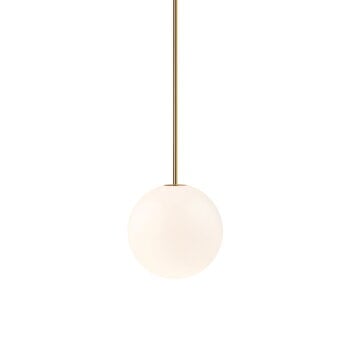 Pendant lamps, Brass Architectural Collection pendant 250, polished brass, Gold