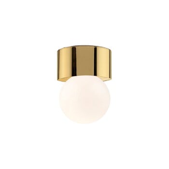 Wall lamps, Brass Architectural Collection wall/ceiling lamp 60, polished brass, Gold