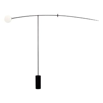 Floor lamps, Mobile Chandelier 5 floor lamp, black patinated brass, Black