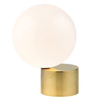 Table lamps, Tip of the Tongue table lamp, polished brass, Gold