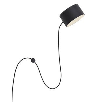 Muuto Lampada da parete Post, nera