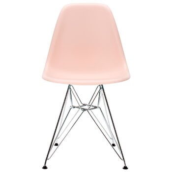 Vitra Eames DSR chair, pale rose RE - chrome