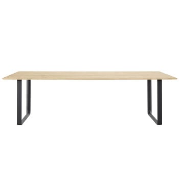 Muuto Tavolo 70/70, 255 x 108 cm, rovere massello - nero