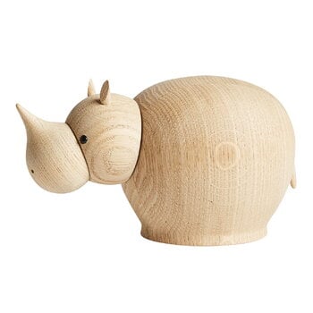 Woud Rina Rhinoceros figurin, medium