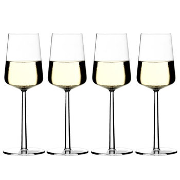 Iittala Essence white wine glass, set of 4