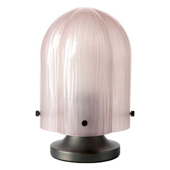 GUBI Seine table lamp, antique brass - coral