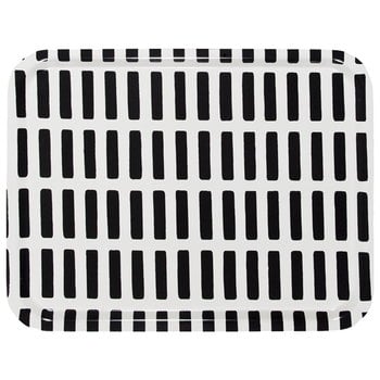 Artek Siena tray, 43 x 33 cm,  white - black