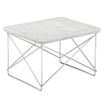Vitra Eames LTR bord, marmor - krom