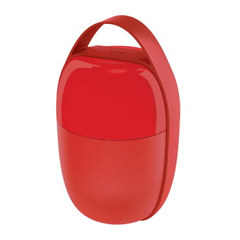 Alessi Food à porter lunch pot, red