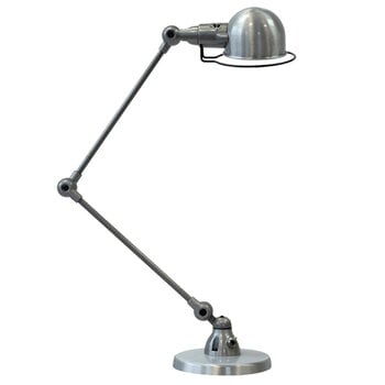 Skrivbordslampor, Signal SI333 bordslampa, borstat stål, Silver
