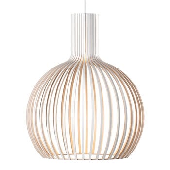 Secto Design Lampada a sospensione Octo Small 4241, bianca