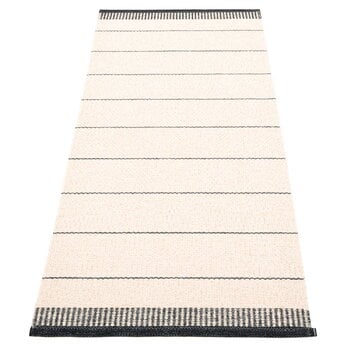 Plastic rugs, Belle rug 85 x 200 cm, black, Beige