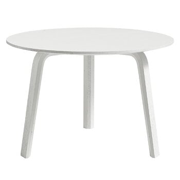 Tavoli da salotto, Tavolino Bella 60 cm, alto, bianco, Bianco
