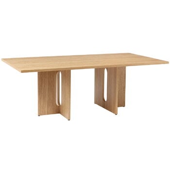 Audo Copenhagen Androgyne dining table, 210 x 100 cm, oak