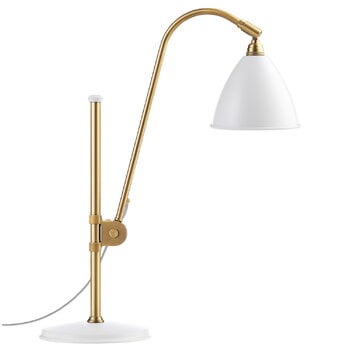 GUBI Bestlite BL1 table lamp, brass - soft white