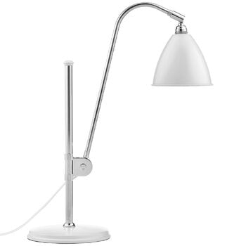 GUBI Lampe à poser Bestlite BL1, chrome - soft white