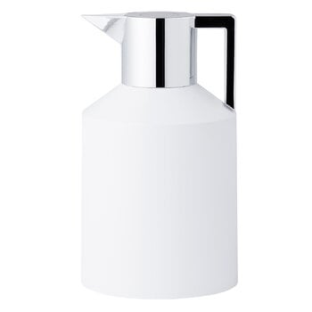 Normann Copenhagen Geo termoskannu 1,5 L, valkoinen - hopea