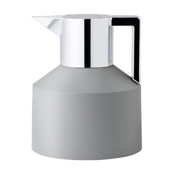 Normann Copenhagen Geo vacuum jug, grey - silver