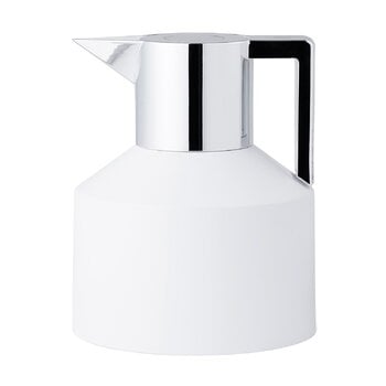 Thermos jugs, Geo vacuum jug, white - silver, White