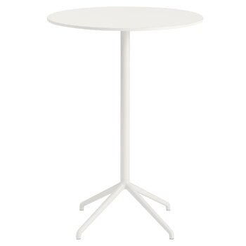 Muuto Still Cafe baaripöytä 75 cm, k. 105 cm, valkoinen 