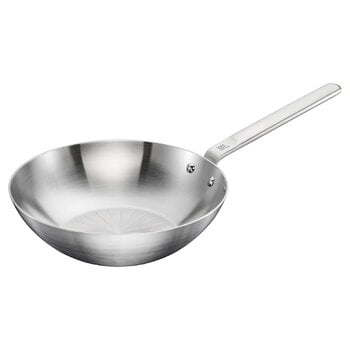 Fiskars Norden teräswokkipannu, pinnoittamaton, 28 cm, tuotekuva