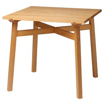 Nikari Arkipelago table, 78 x 78 cm, oak