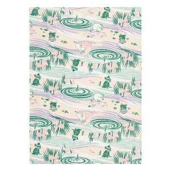Strofinacci, Strofinaccio Moomin, 50 x 70 cm, Beach Day, Multicolore