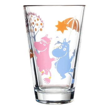 Trinkgläser und Wassergläser, Mumin Becher, 30 cl, 2er-Set, Party, Transparent