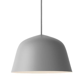 Lampade a sospensione, Lampada Ambit 25 cm, grigia, Grigio