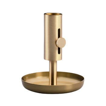 Northern Granny candle holder, 11,5 cm, brass