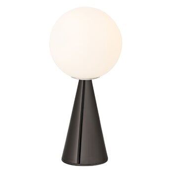 FontanaArte Bilia Mini table lamp, black chrome