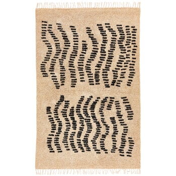 Cotton rugs, Dyyni rug, 200 x 300 cm, beige, Beige