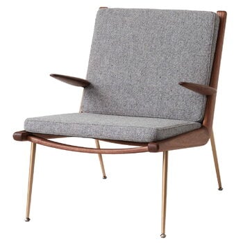 &Tradition Boomerang HM2 lounge chair, Hallingdal 130 - oiled walnut