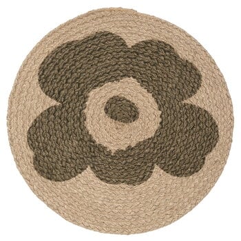 Marimekko Unikko placemat, jute