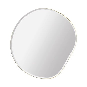ferm LIVING Pond mirror, small, brass