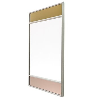 Magis Vitrail spegel 50 x 50 cm, ljusgrå