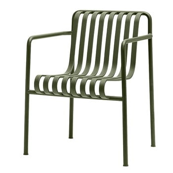 HAY Palissade dining armchair, olive