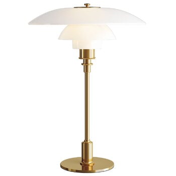 Arredo natalizio, Lampada da tavolo PH 3 1/2-2 1/2, ottone metallizzato, Oro