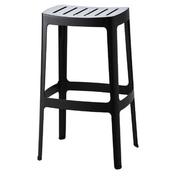 Cane-line Cut bar stool, black