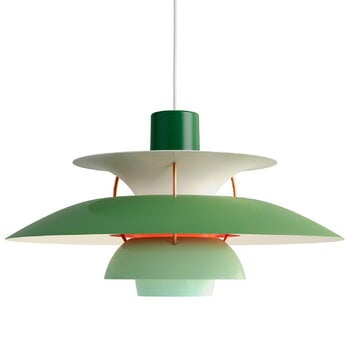 Pendant lamps, PH 5 pendant, green, Green