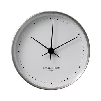 Georg Jensen Henning Koppel wall clock, 10 cm, stainless steel