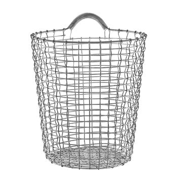 Metallkorgar, Wire Basket Bin 18, galvaniserad, Silver