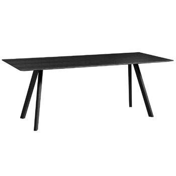 HAY CPH30 table, 200 x 90 cm, black oak