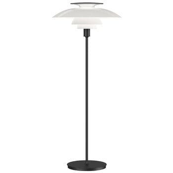 Floor lamps, PH 80 floor lamp, dimmable, black, White