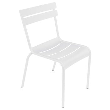 Fermob Chaise Luxembourg, blanc Cotton